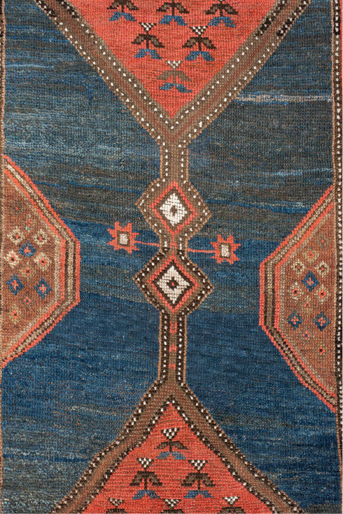 Antique NW Persian Runner Rug (2' x 11')